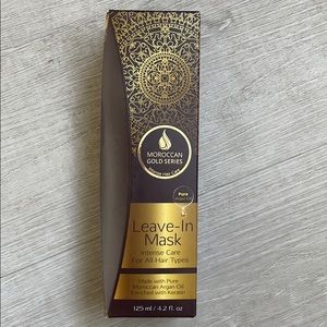 NEW! Moroccan Gold Series Leave in Mask